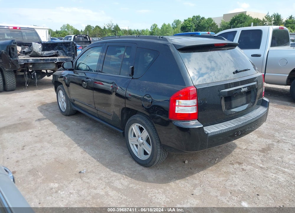 2008 JEEP COMPASS SPORT VIN: 1J8FT47W78D787786
