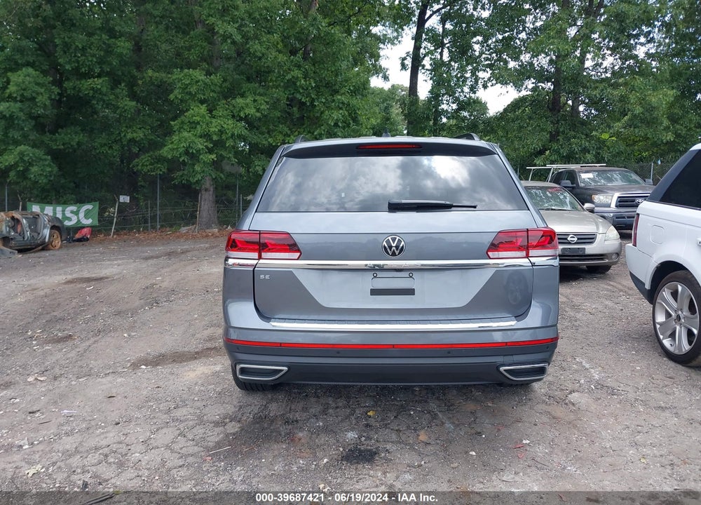 2023 VOLKSWAGEN ATLAS 2.0T SE W/TECHNOLOGY VIN: 1V2WP2CA7PC553662