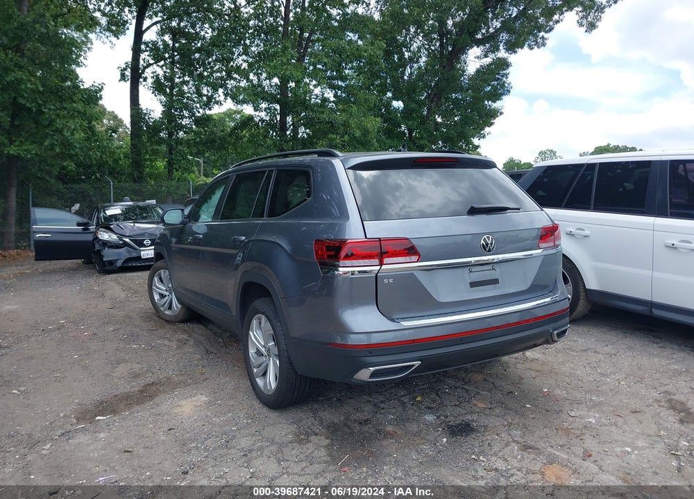 2023 VOLKSWAGEN ATLAS 2.0T SE W/TECHNOLOGY VIN: 1V2WP2CA7PC553662