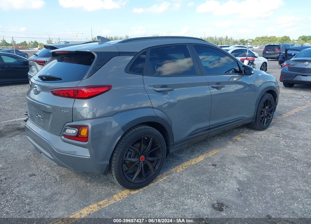 2021 HYUNDAI KONA NIGHT VIN: KM8K63A53MU696494
