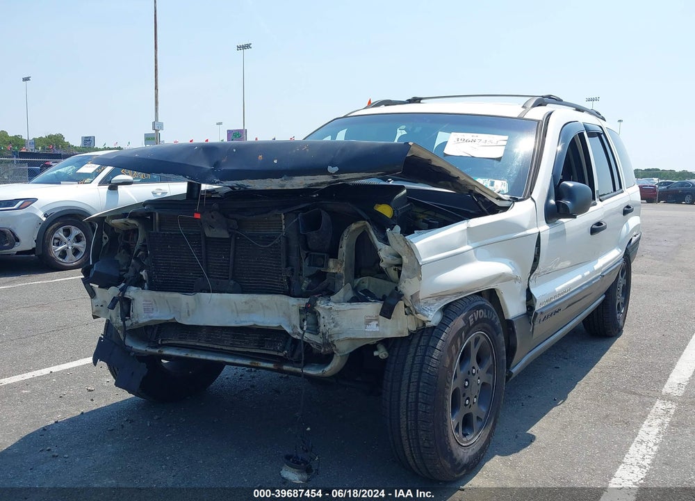 2002 JEEP GRAND CHEROKEE LAREDO VIN: 1J4GW48S42C302591