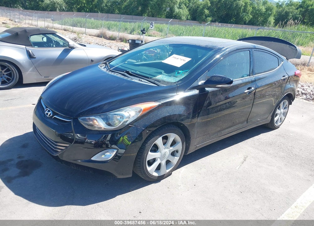 2013 HYUNDAI ELANTRA LIMITED VIN: KMHDH4AE7DU646769