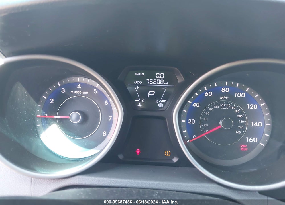 2013 HYUNDAI ELANTRA LIMITED VIN: KMHDH4AE7DU646769