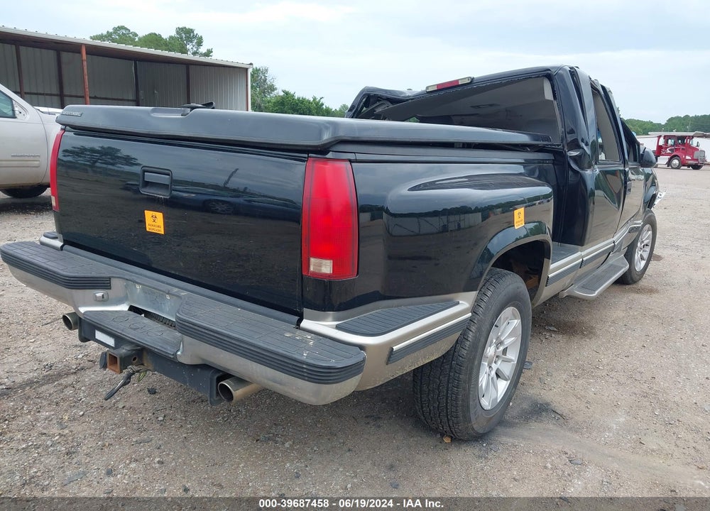 1998 GMC SIERRA 1500 SLE SPORTSIDE VIN: 2GTEK19R1W1513620
