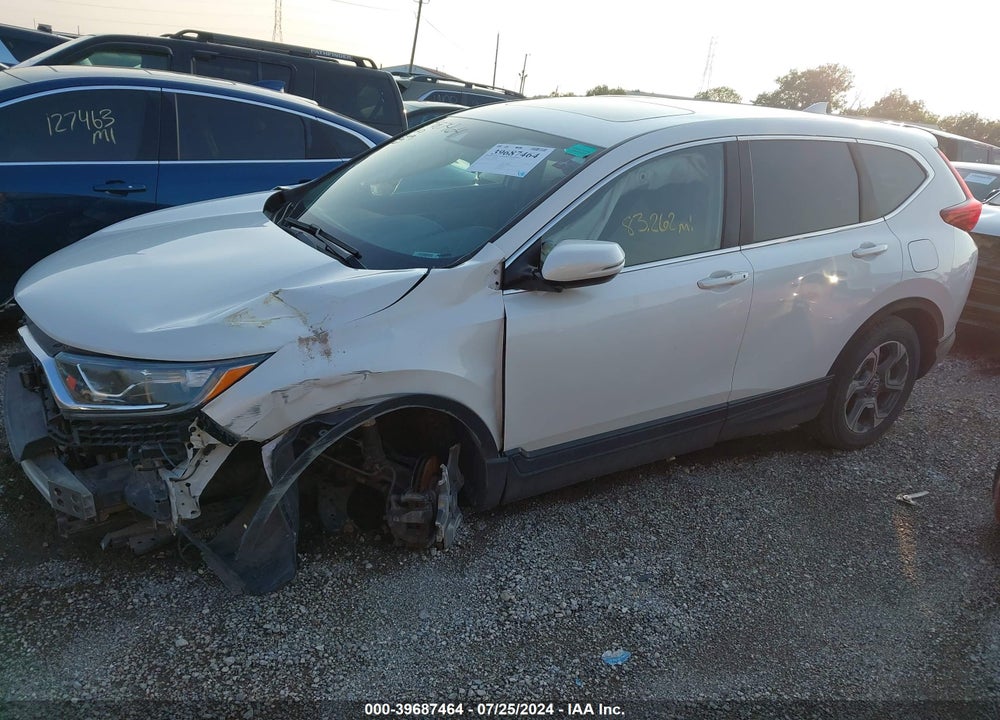 2017 HONDA CR-V EX VIN: 5J6RW2H57HL025600