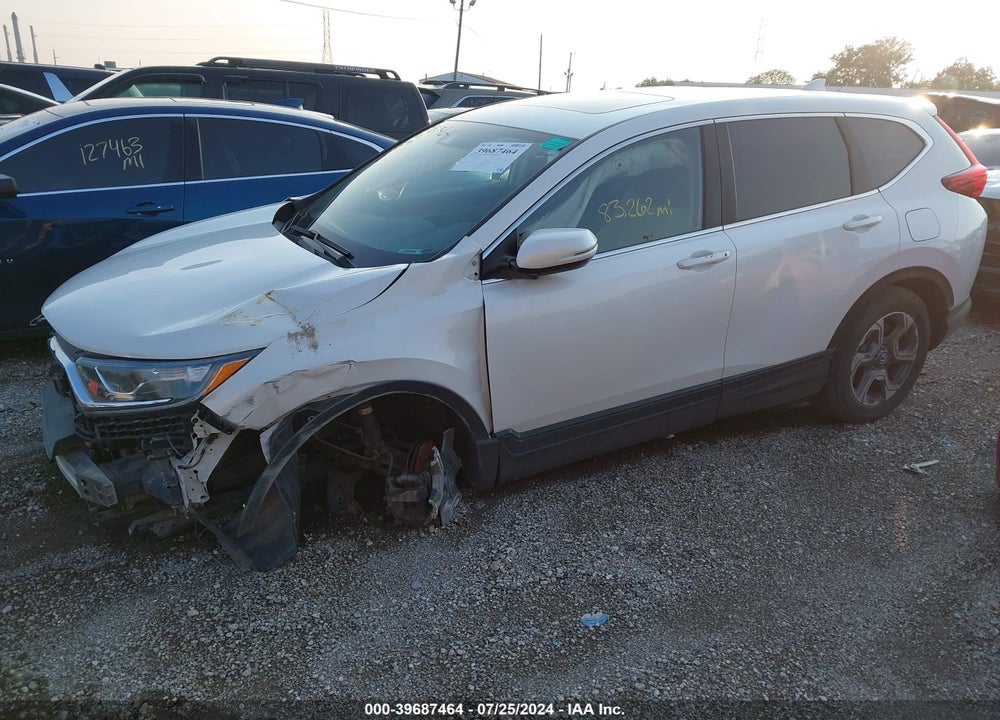 2017 HONDA CR-V EX VIN: 5J6RW2H57HL025600