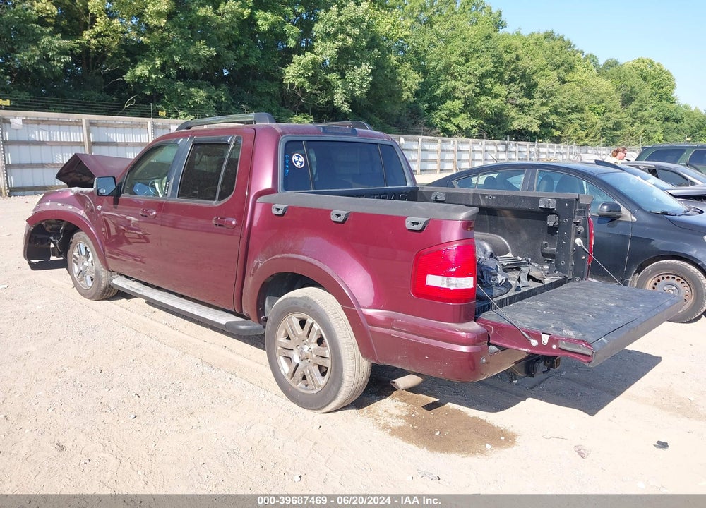 2008 FORD EXPLORER SPORT TRAC LIMITED VIN: 1FMEU53838UA59973