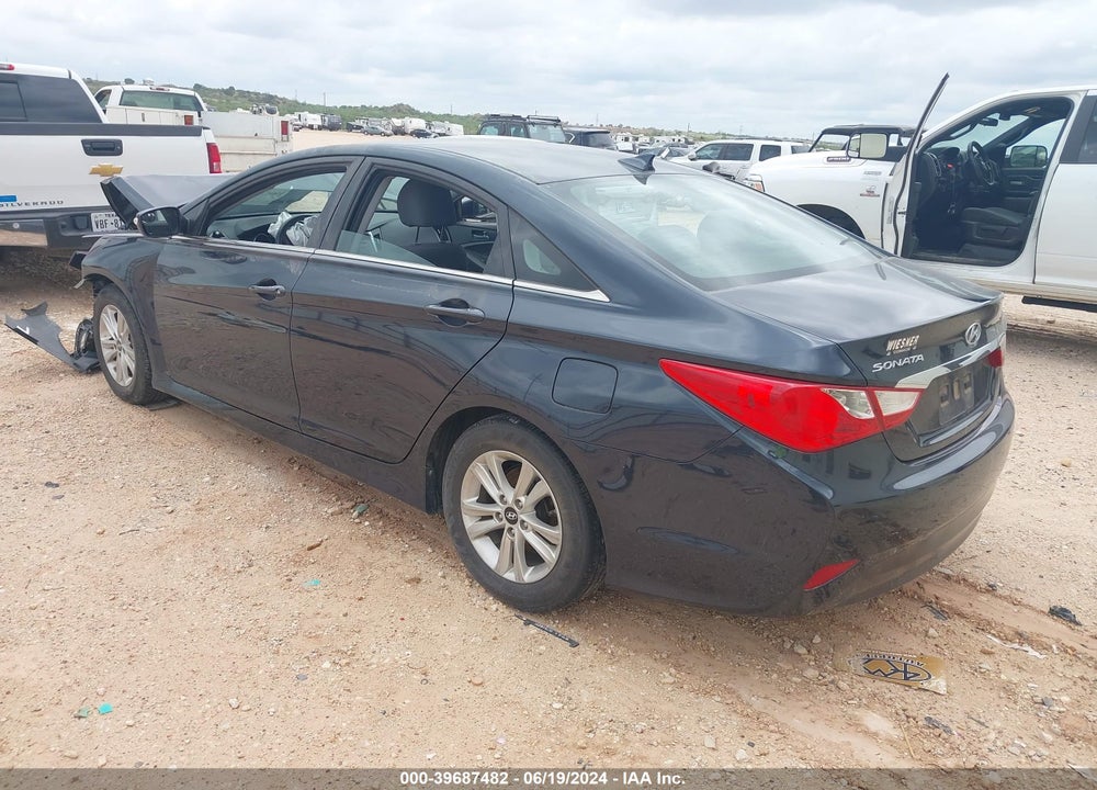 2014 HYUNDAI SONATA GLS VIN: 5NPEB4AC0EH912041