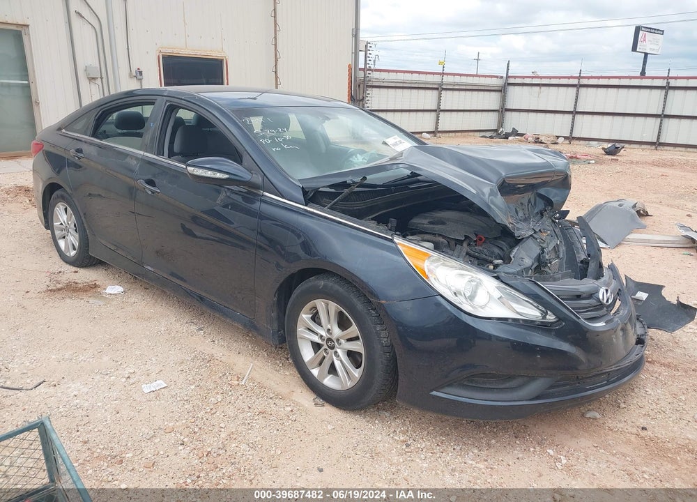 2014 HYUNDAI SONATA GLS VIN: 5NPEB4AC0EH912041