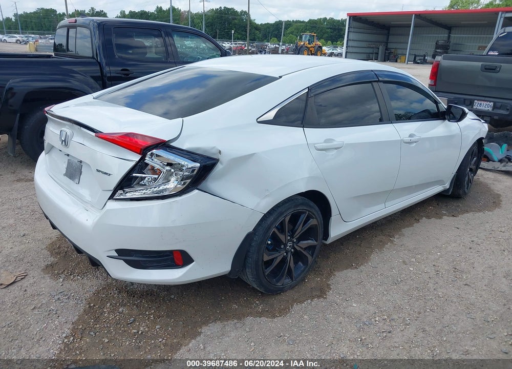 2019 HONDA CIVIC SPORT VIN: 19XFC2F82KE048152