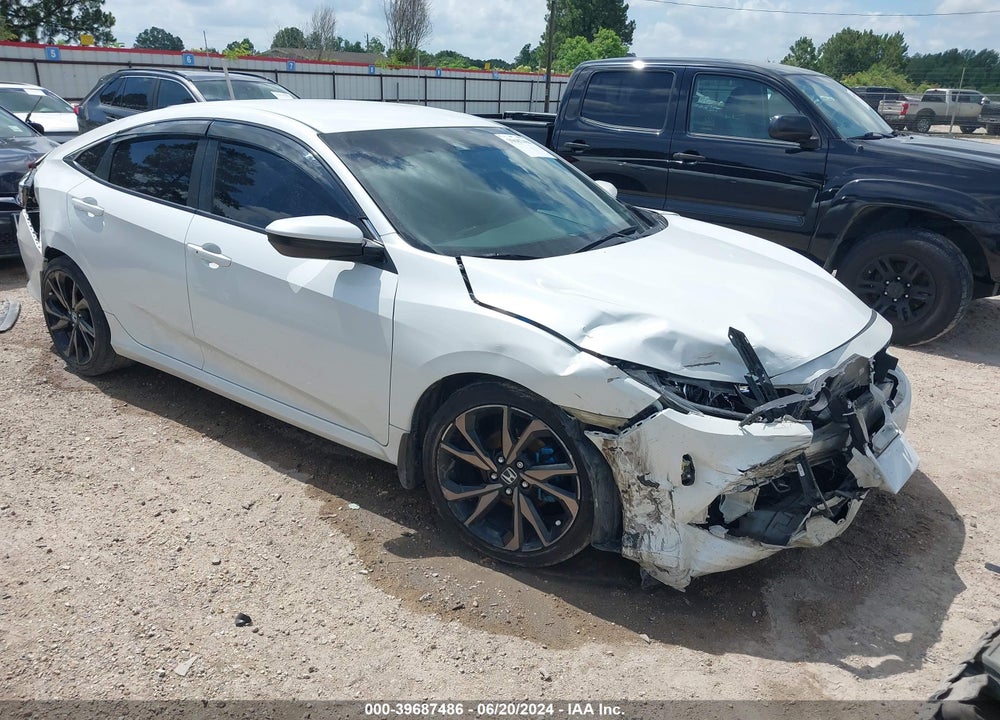 2019 HONDA CIVIC SPORT VIN: 19XFC2F82KE048152