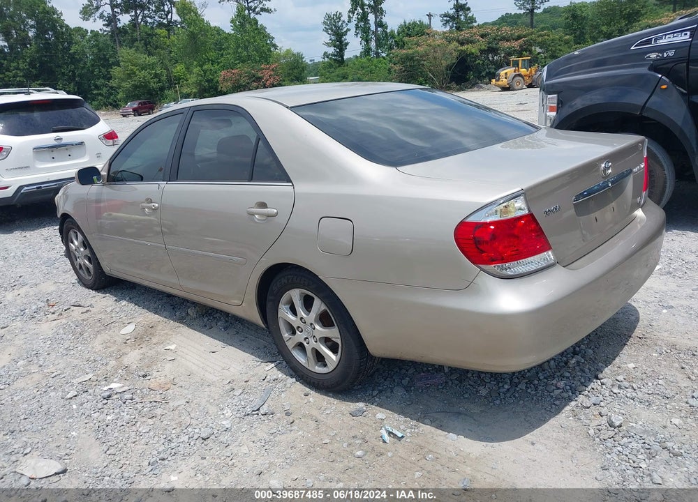 2005 TOYOTA CAMRY XLE V6 VIN: 4T1BF30K85U107688