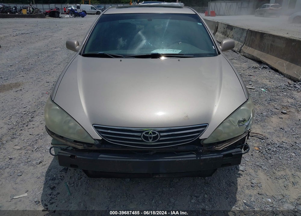 2005 TOYOTA CAMRY XLE V6 VIN: 4T1BF30K85U107688