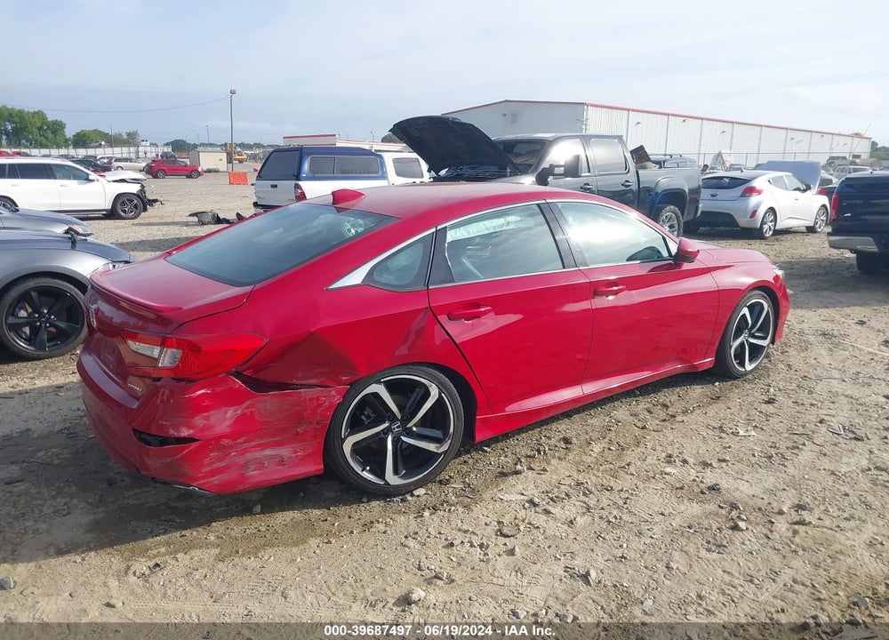 2018 HONDA ACCORD SPORT VIN: 1HGCV1F38JA031919