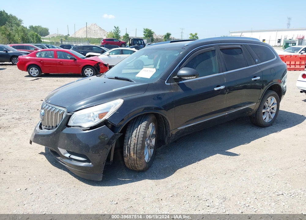 2013 BUICK ENCLAVE PREMIUM VIN: 5GAKVDKD7DJ157608