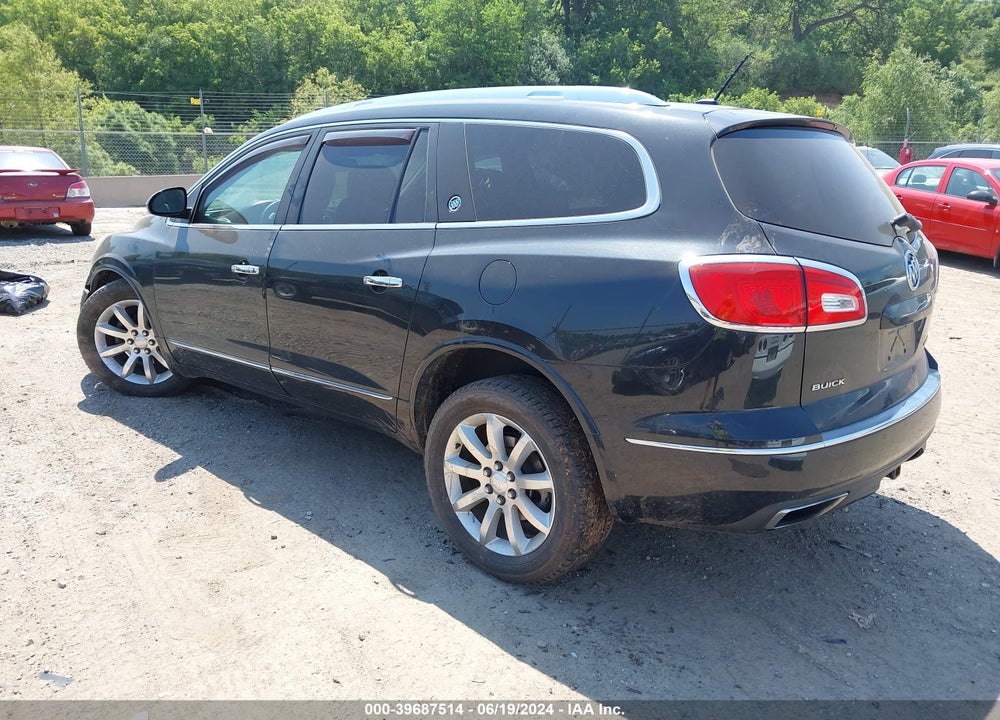 2013 BUICK ENCLAVE PREMIUM VIN: 5GAKVDKD7DJ157608
