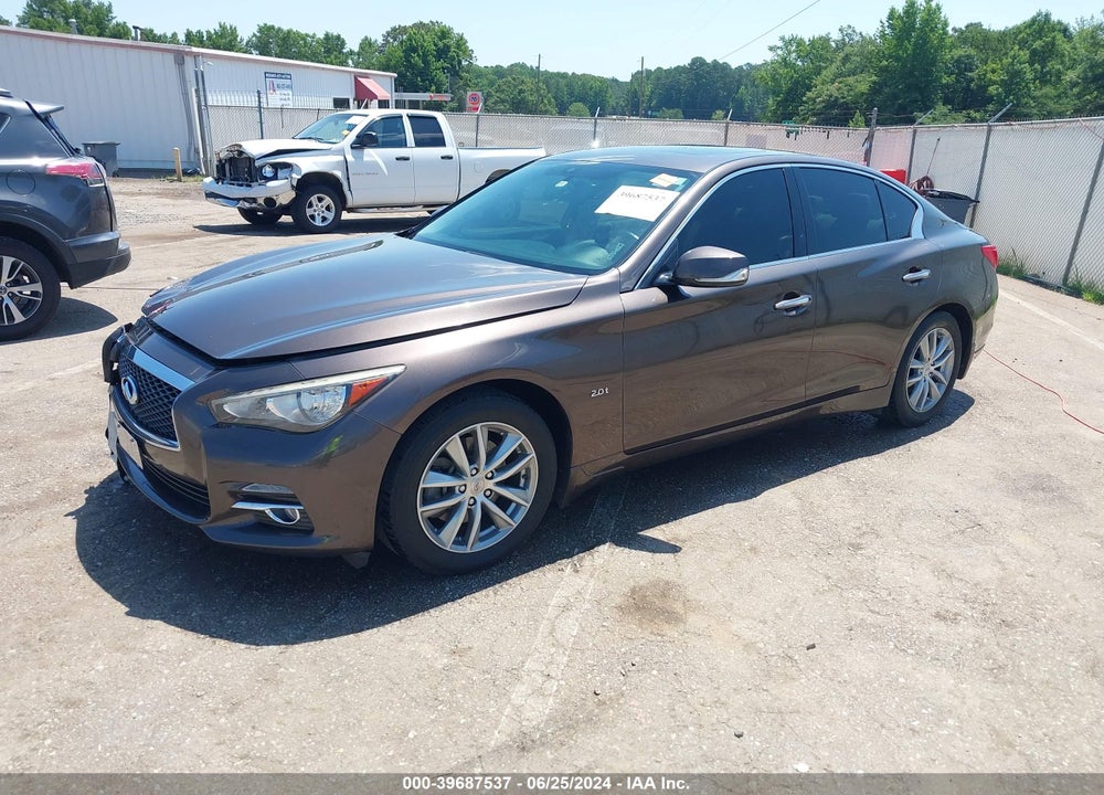 2017 INFINITI Q50 2.0T PREMIUM VIN: JN1CV7AP3HM640214