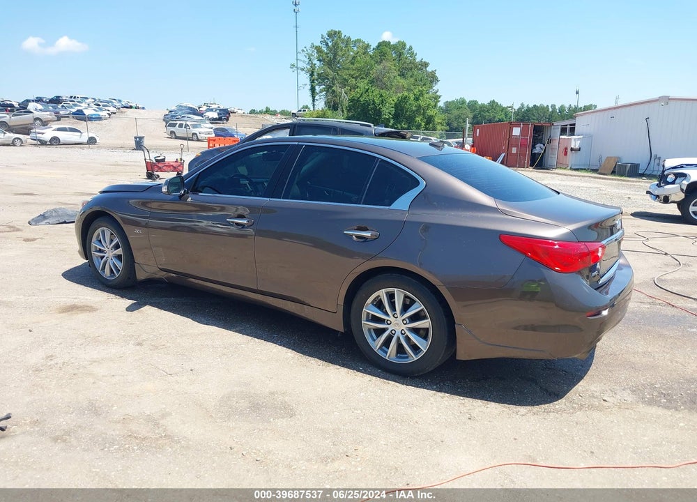 2017 INFINITI Q50 2.0T PREMIUM VIN: JN1CV7AP3HM640214
