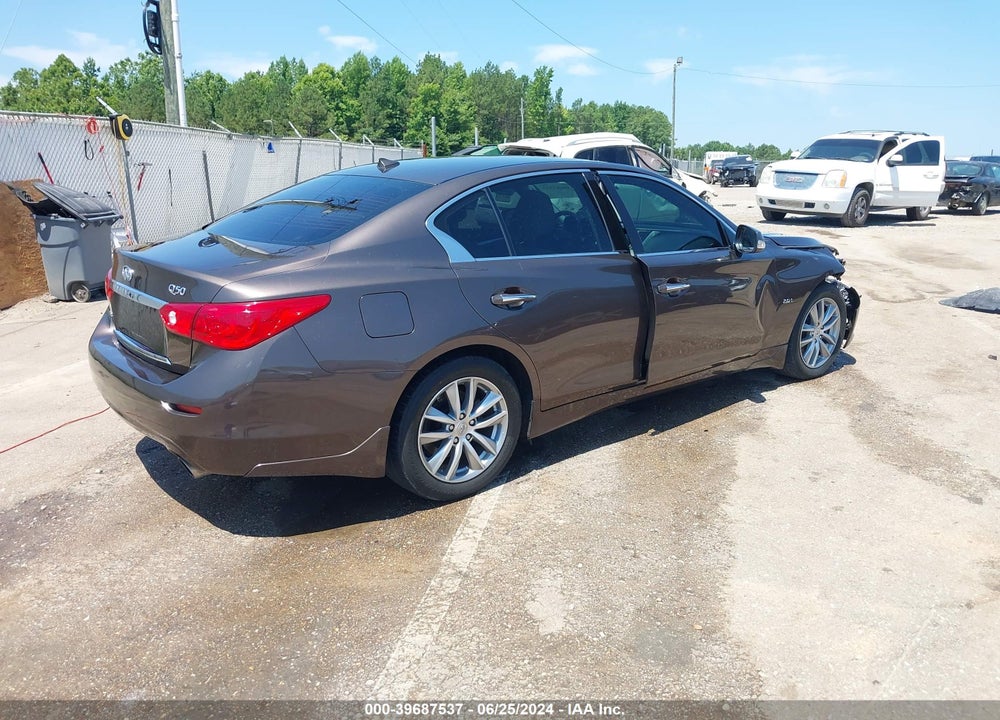 2017 INFINITI Q50 2.0T PREMIUM VIN: JN1CV7AP3HM640214