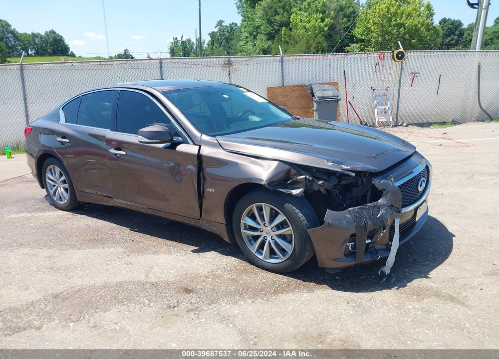 2017 INFINITI Q50 2.0T PREMIUM VIN: JN1CV7AP3HM640214