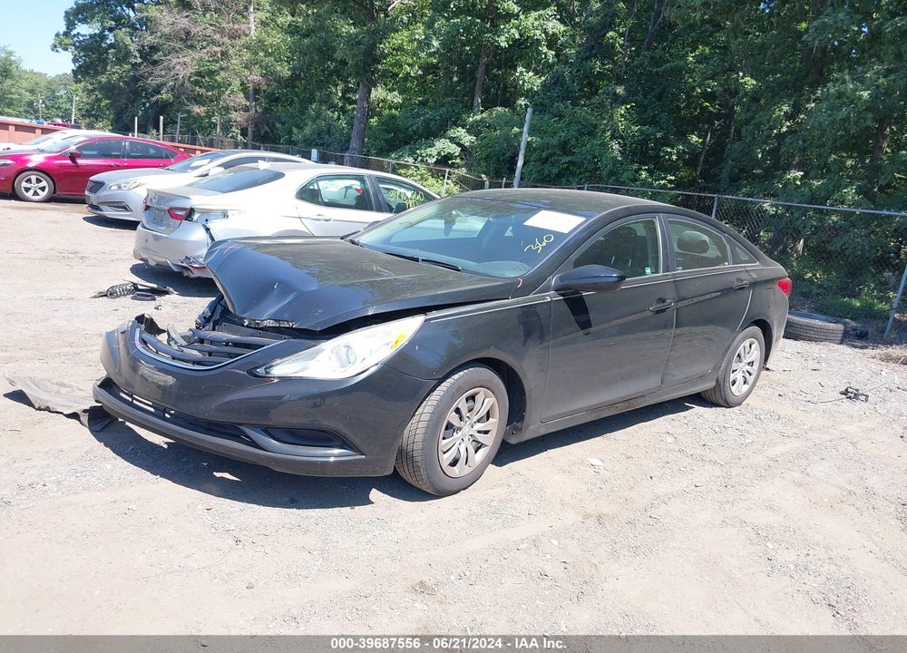 2012 HYUNDAI SONATA GLS VIN: 5NPEB4AC2CH342475