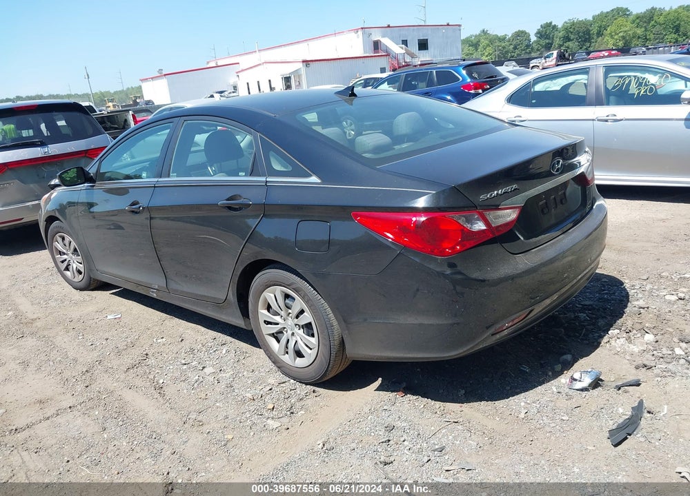 2012 HYUNDAI SONATA GLS VIN: 5NPEB4AC2CH342475