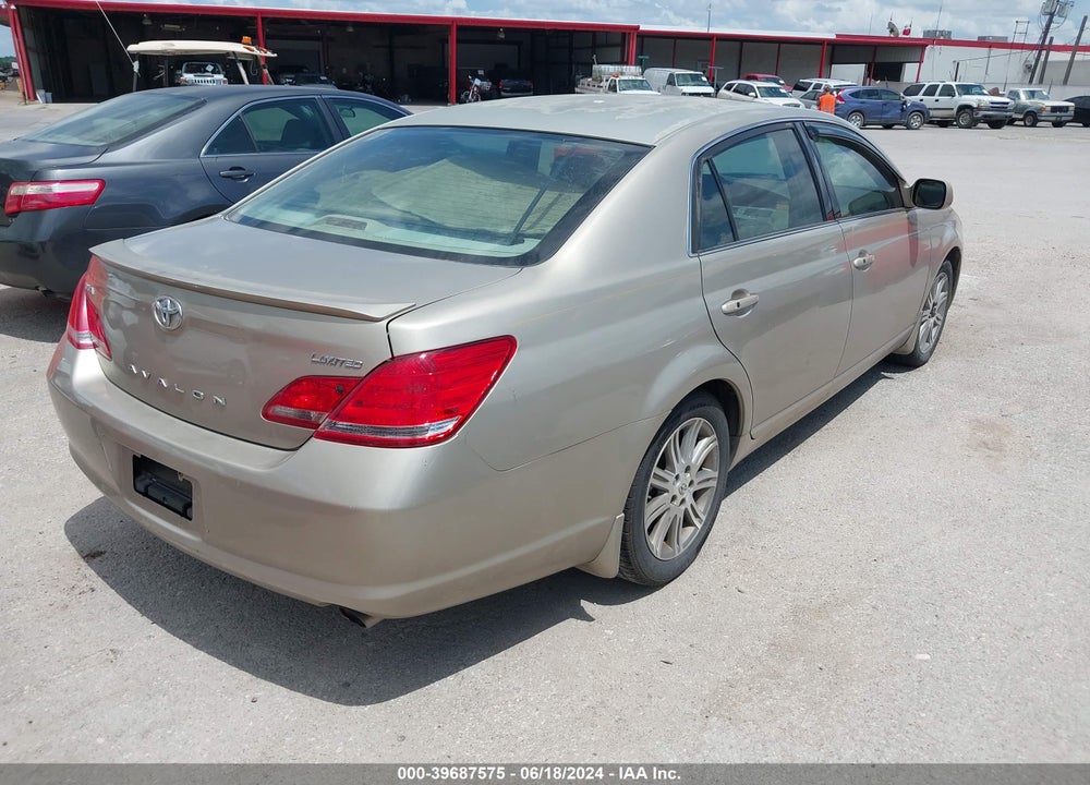 2006 TOYOTA AVALON LIMITED VIN: 4T1BK36BX6U153916