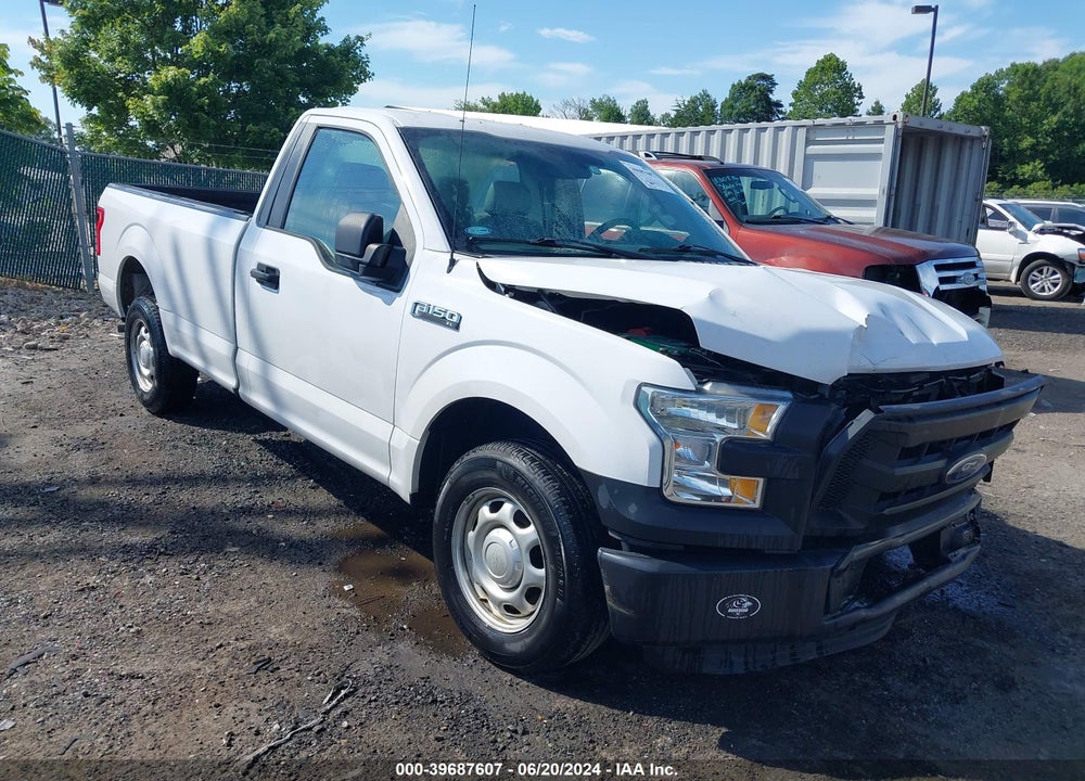 2016 FORD F-150 XL VIN: 1FTMF1C82GKD71330