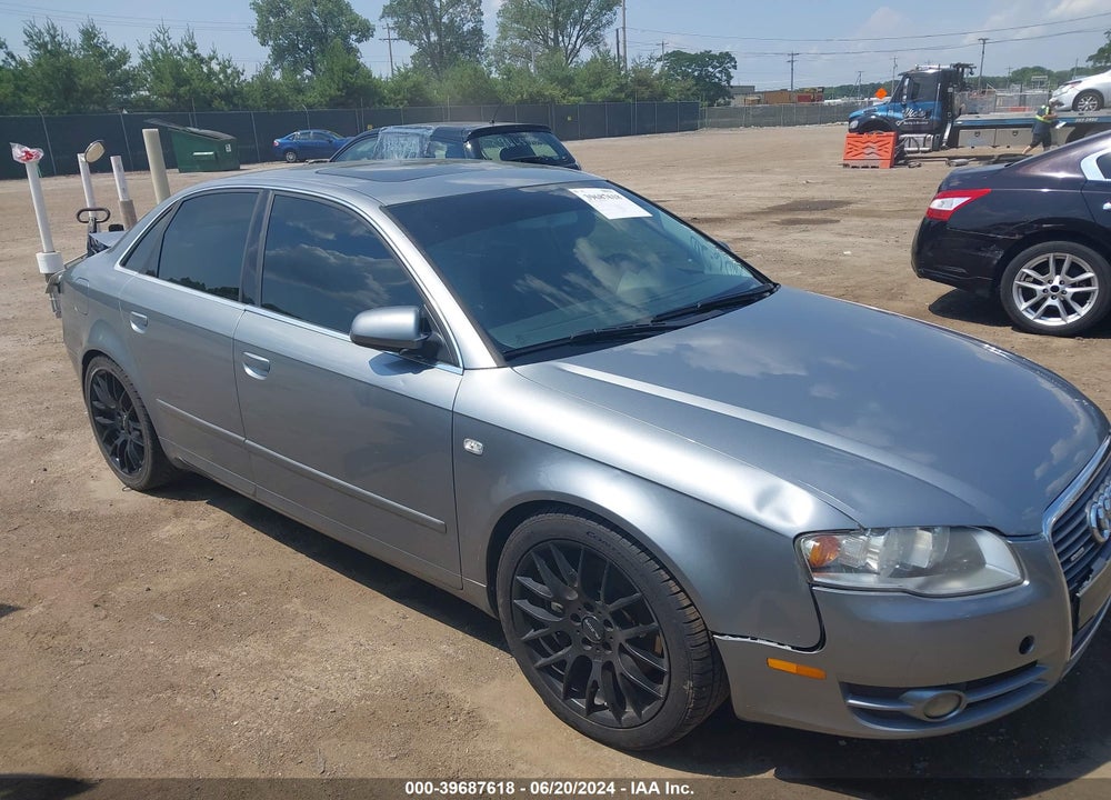 2005 AUDI A4 2.0T VIN: WAUDF78E75A540694