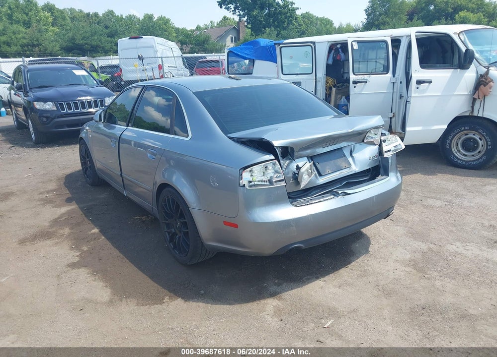 2005 AUDI A4 2.0T VIN: WAUDF78E75A540694