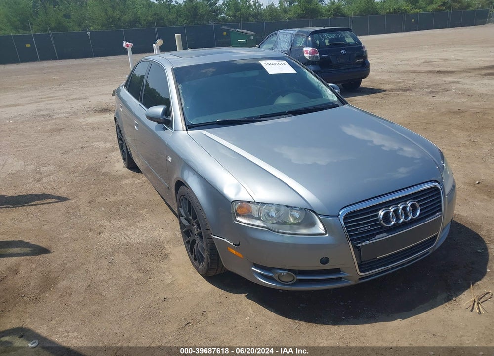 2005 AUDI A4 2.0T VIN: WAUDF78E75A540694