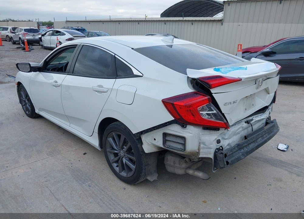 2020 HONDA CIVIC EX-L VIN: 19XFC1F77LE020480