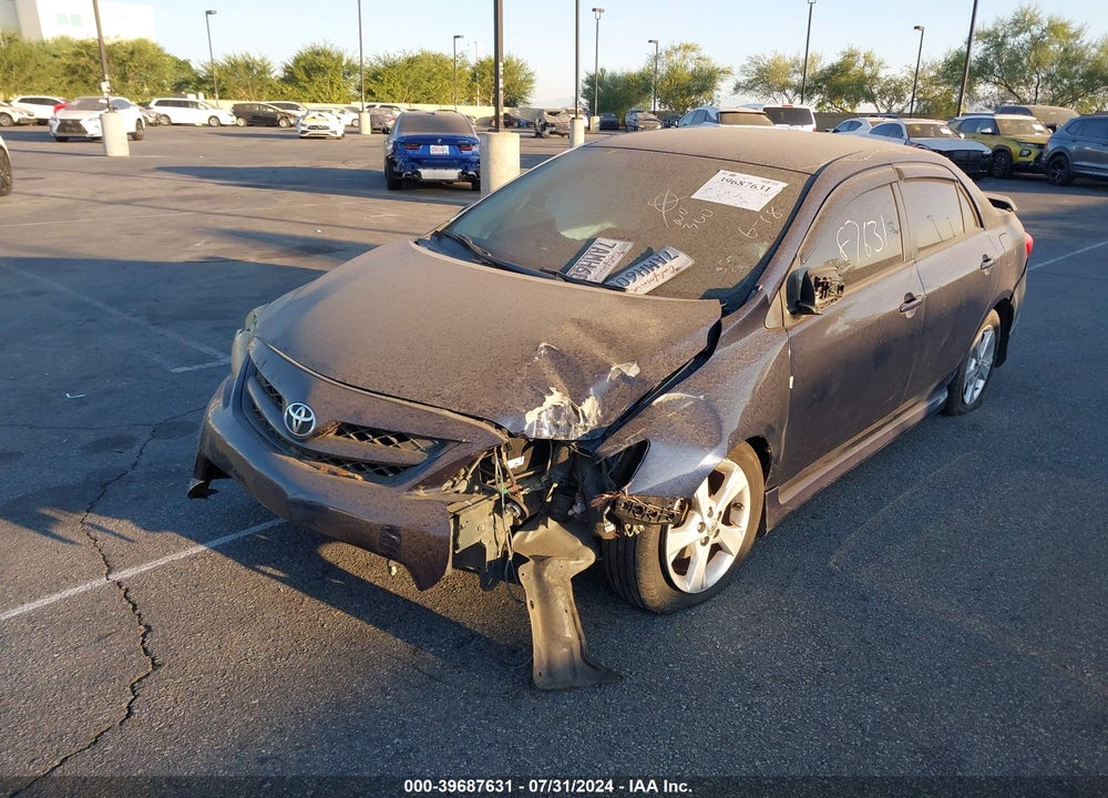 2013 TOYOTA COROLLA S VIN: 5YFBU4EE1DP122547