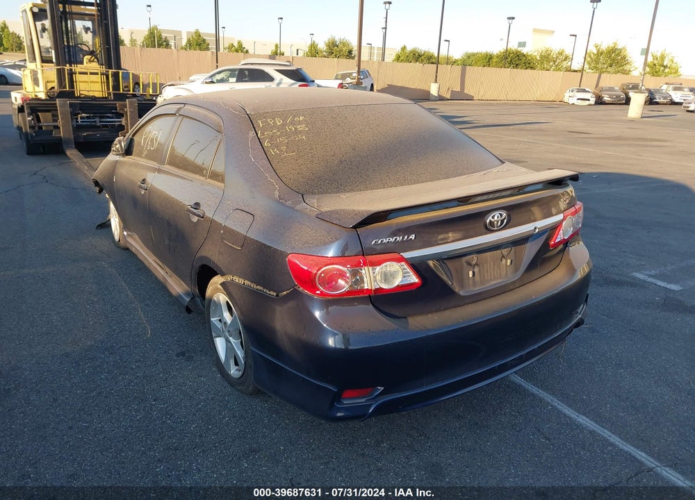 2013 TOYOTA COROLLA S VIN: 5YFBU4EE1DP122547