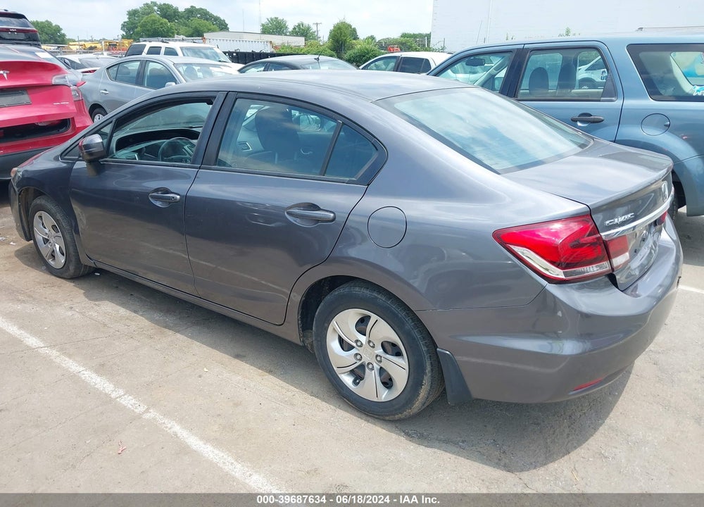 2015 HONDA CIVIC LX VIN: 2HGFB2F5XFH560956