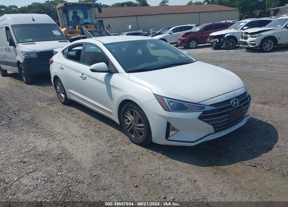 2019 HYUNDAI ELANTRA SEL VIN: 5NPD84LF5KH410588