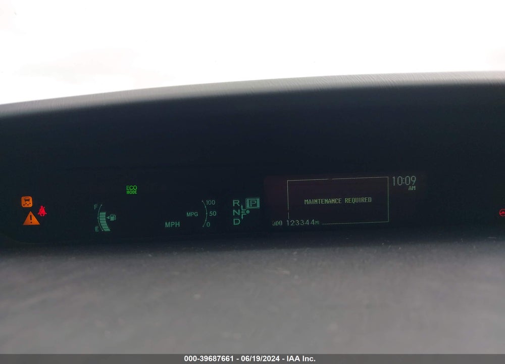 2013 TOYOTA PRIUS THREE VIN: JTDKN3DUXD1676139
