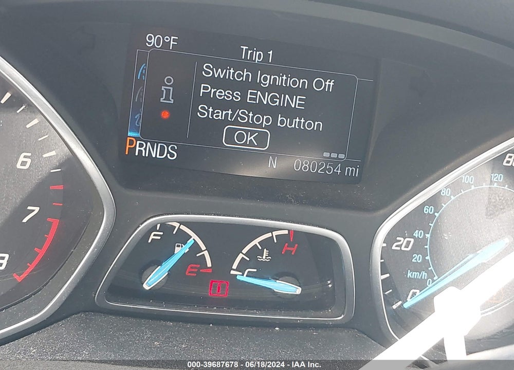 2016 FORD ESCAPE TITANIUM VIN: 1FMCU0J98GUB12591