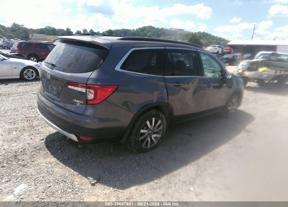 2021 HONDA PILOT AWD EX-L VIN: 5FNYF6H59MB060404