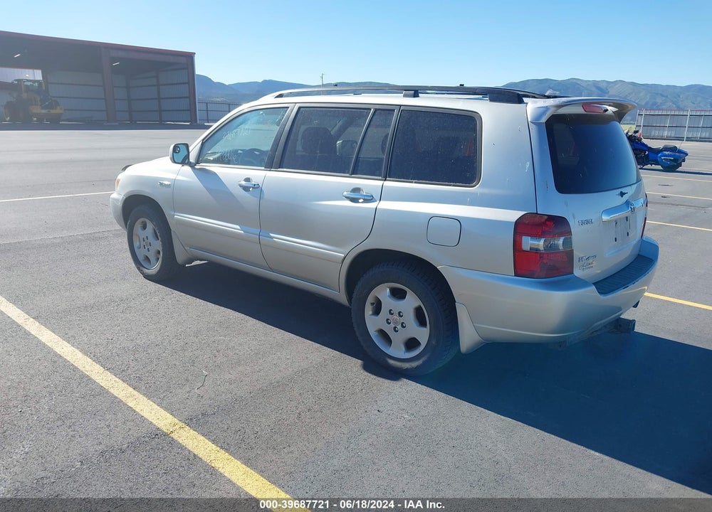 2006 TOYOTA HIGHLANDER SPORT V6 VIN: JTEEP21A860176254