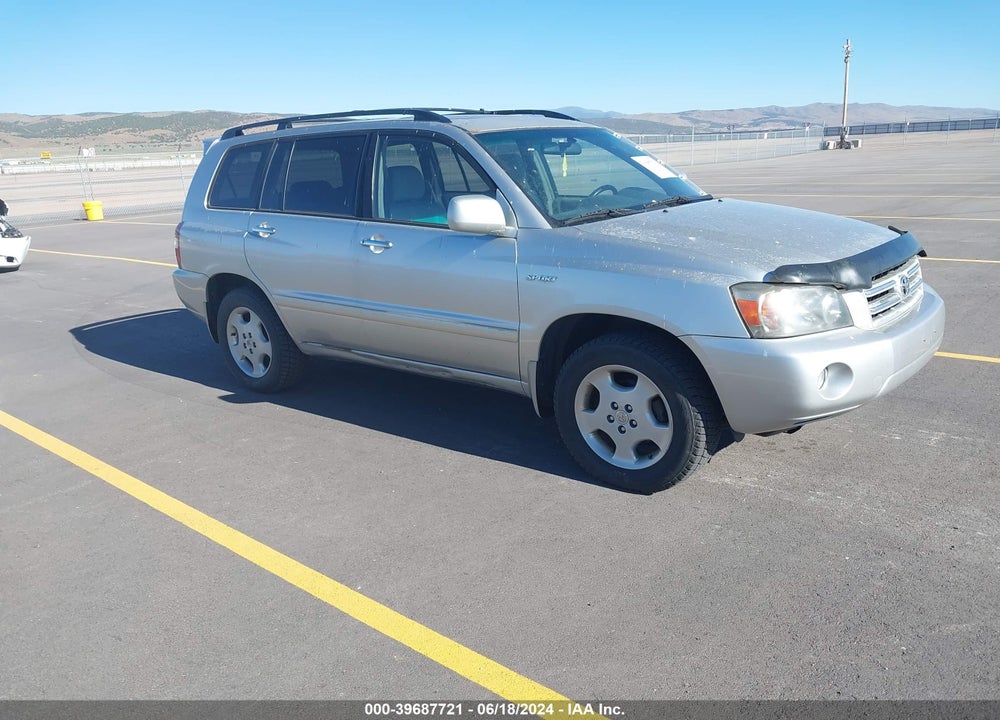 2006 TOYOTA HIGHLANDER SPORT V6 VIN: JTEEP21A860176254
