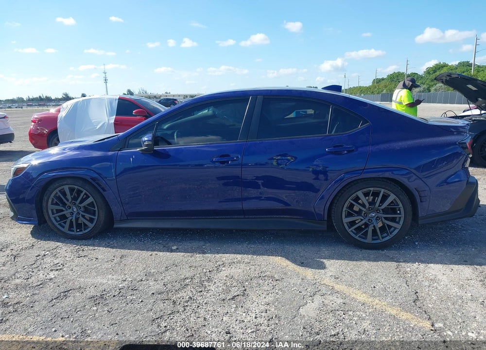 2022 SUBARU WRX GT VIN: JF1VBAU61N8024536