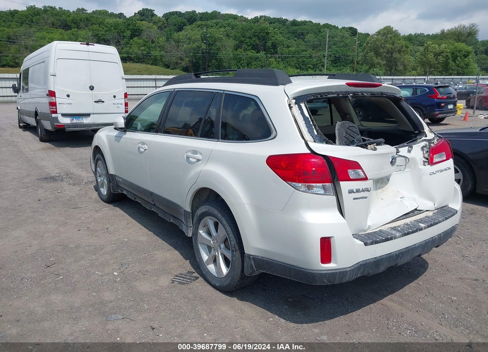 2013 SUBARU OUTBACK 2.5I PREMIUM VIN: 4S4BRCCCXD1218741