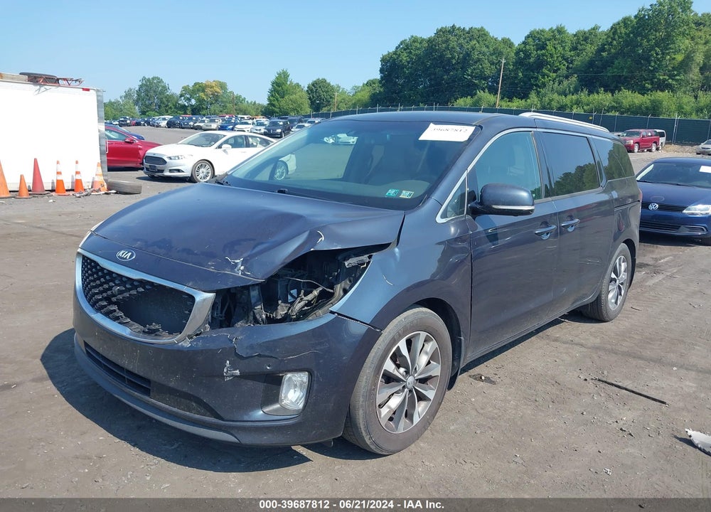 2016 KIA SEDONA SX VIN: KNDMC5C13G6116472