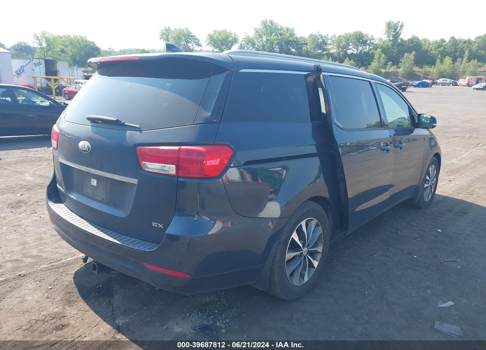 2016 KIA SEDONA SX VIN: KNDMC5C13G6116472