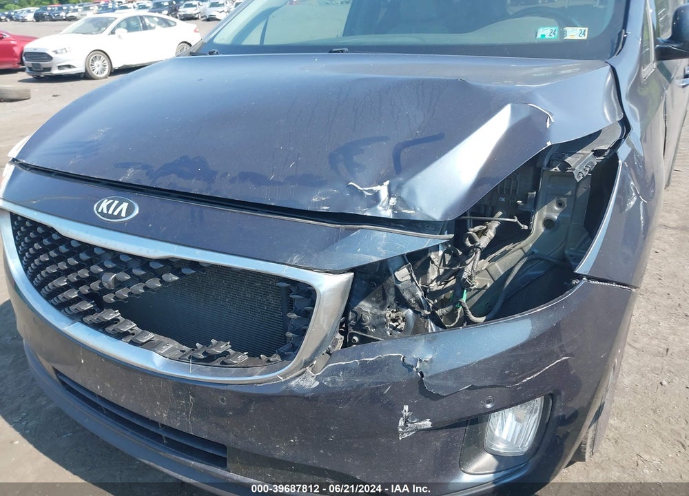 2016 KIA SEDONA SX VIN: KNDMC5C13G6116472