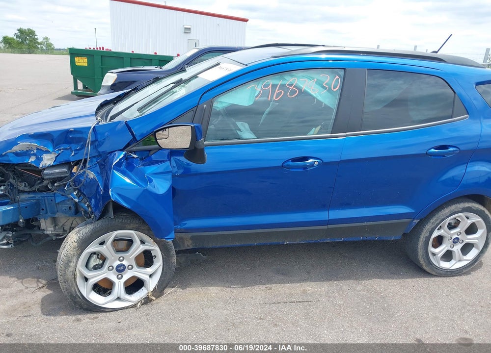 2021 FORD ECOSPORT SE VIN: MAJ3S2GE9MC404235