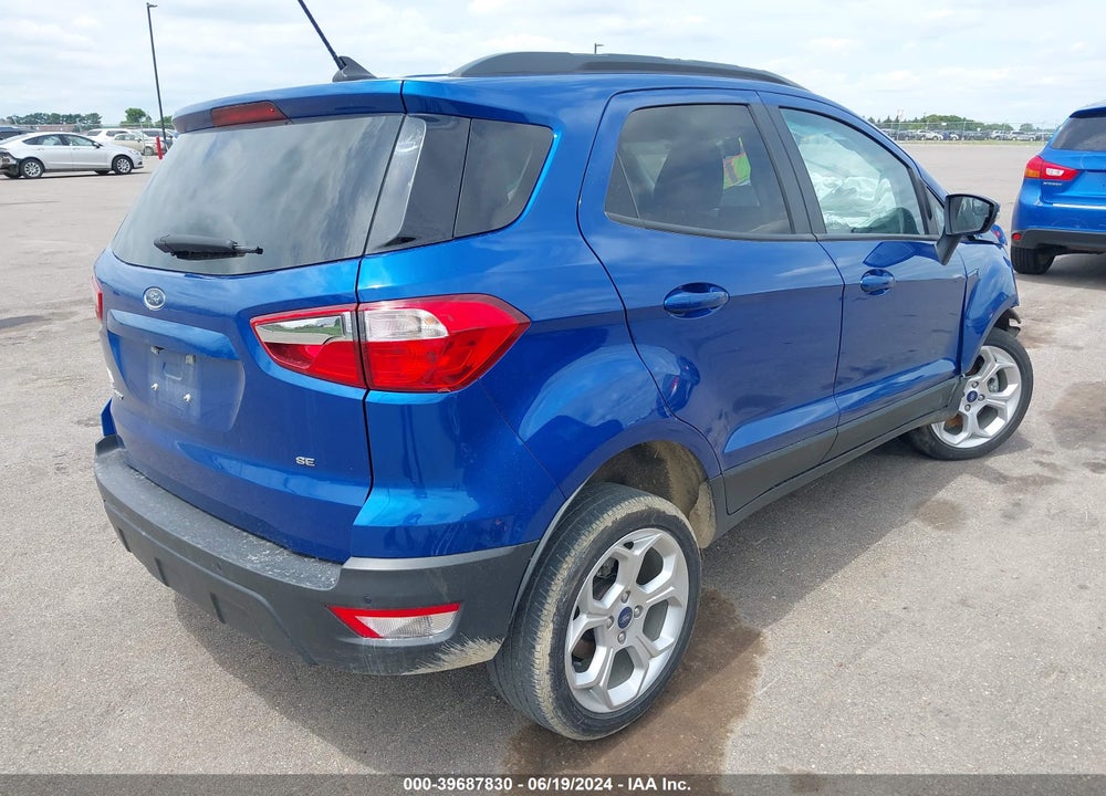 2021 FORD ECOSPORT SE VIN: MAJ3S2GE9MC404235