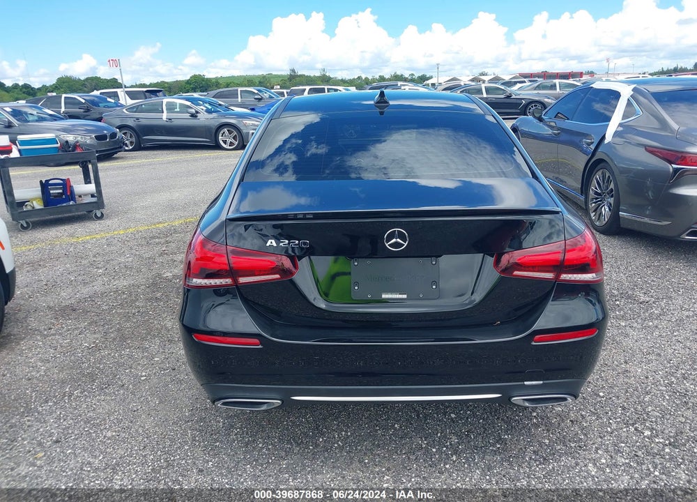 2020 MERCEDES-BENZ A 220 VIN: WDD3G4EB5LW037739