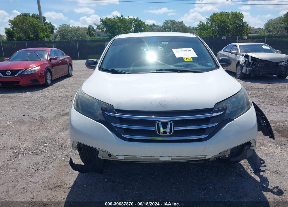 2012 HONDA CR-V LX VIN: 5J6RM3H34CL026304